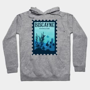 Biscayne National Park Stamp Hoodie